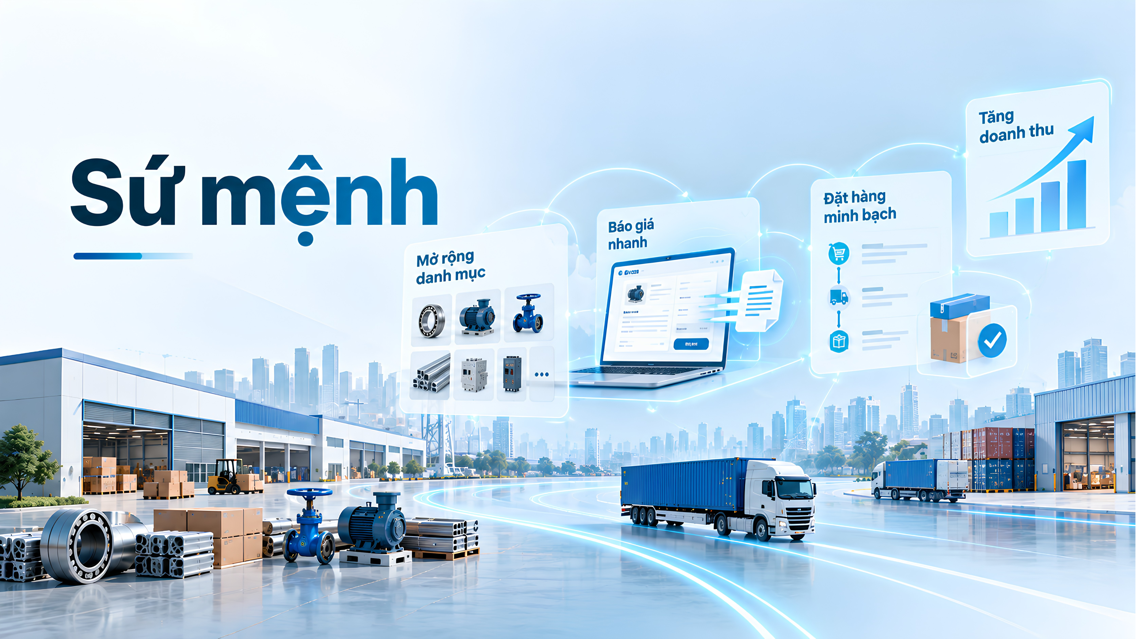Sứ mệnh của VARIN với Nhà thương mại